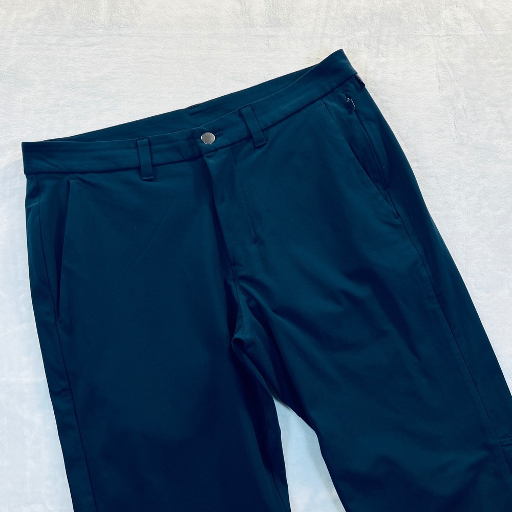 Lululemon Commission Pant Classic Warpstreme Navy Blue Chino LM5975S 32